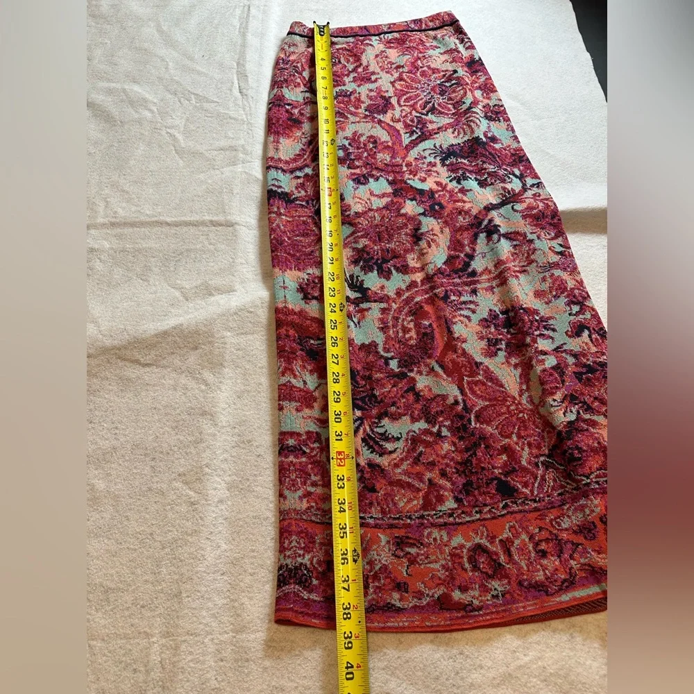 Peruvian Connections Auberge Jacquard Knit Skirt Size Small NEW NWT